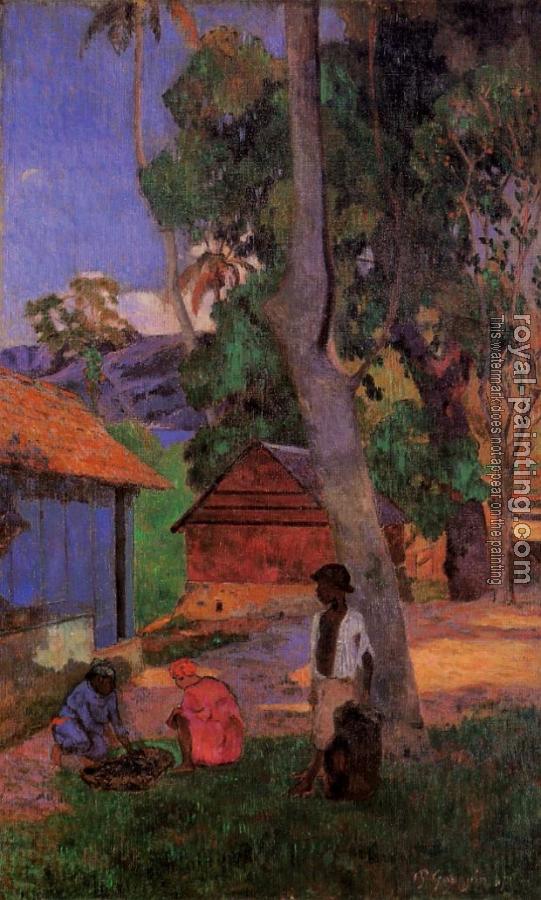 Paul Gauguin : Around the Huts